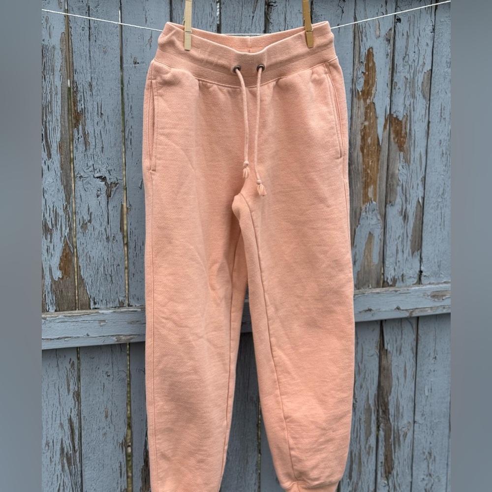 VINTAGE Champion Sweatpants Women’s XS X-Small Reverse Weave Cotton Drawstring - Picture 2 of 6